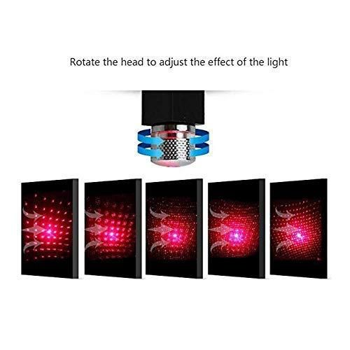 Star  Lamp USB Car Star Ceiling Light Sky Projection (RED)