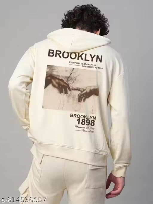 Men’s Premium Cotton Fleece Hoodie for Winter | Stylish Sweatshirt