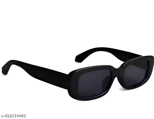 Women’s Black Cat Eye Sunglasses | UV Protected Stylish Fiber Frame | Pack of 1