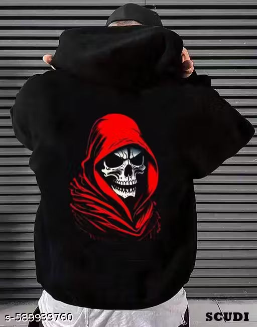 Hoodies for Men Stylish Sweatshirt ,Black, Hoodie Cotton