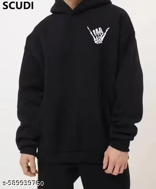 Hoodies for Men Stylish Sweatshirt ,Black, Hoodie Cotton