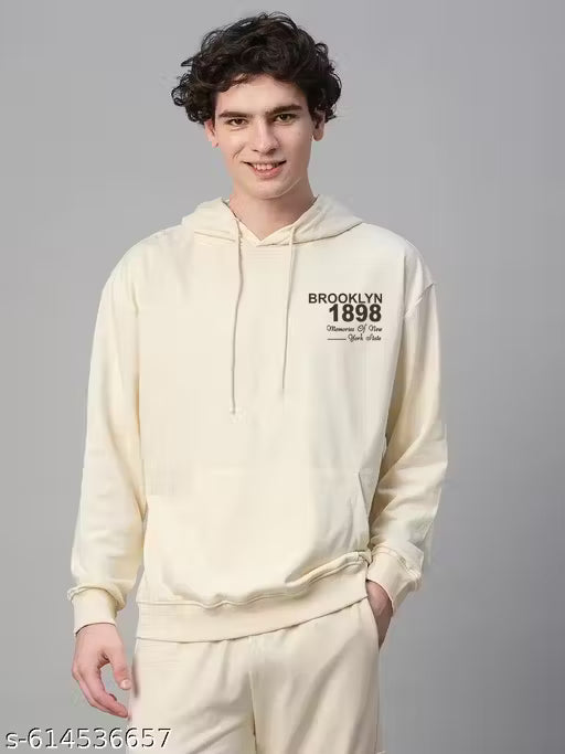 Men’s Premium Cotton Fleece Hoodie for Winter | Stylish Sweatshirt